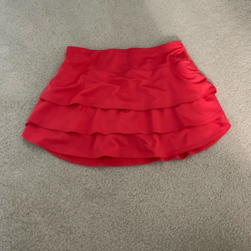 RED athleta skirt